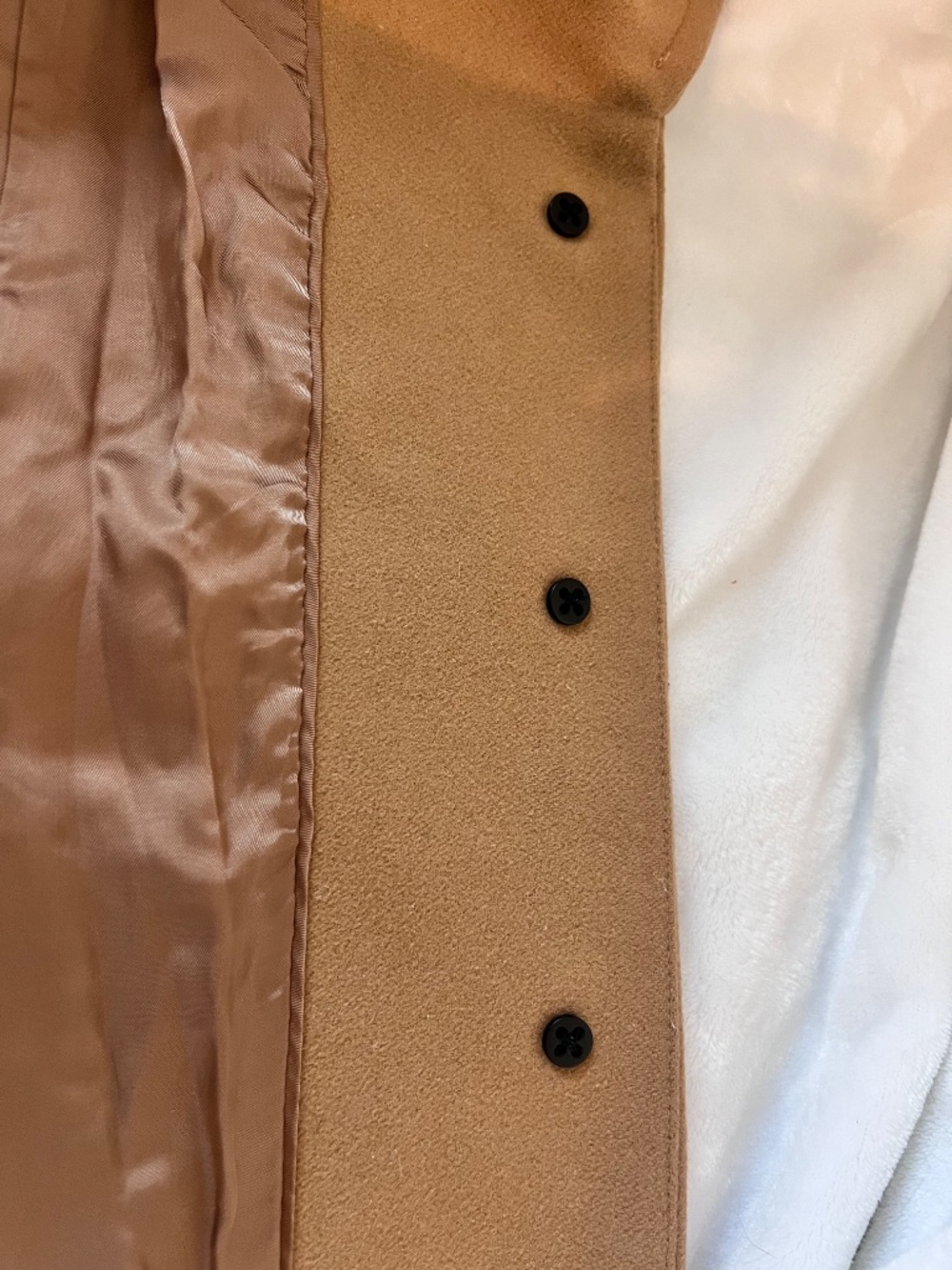 Cashmere & Virgin Wool Babaton by Aritzia "The Connor Coat" XS Belted - Picture 15 of 17